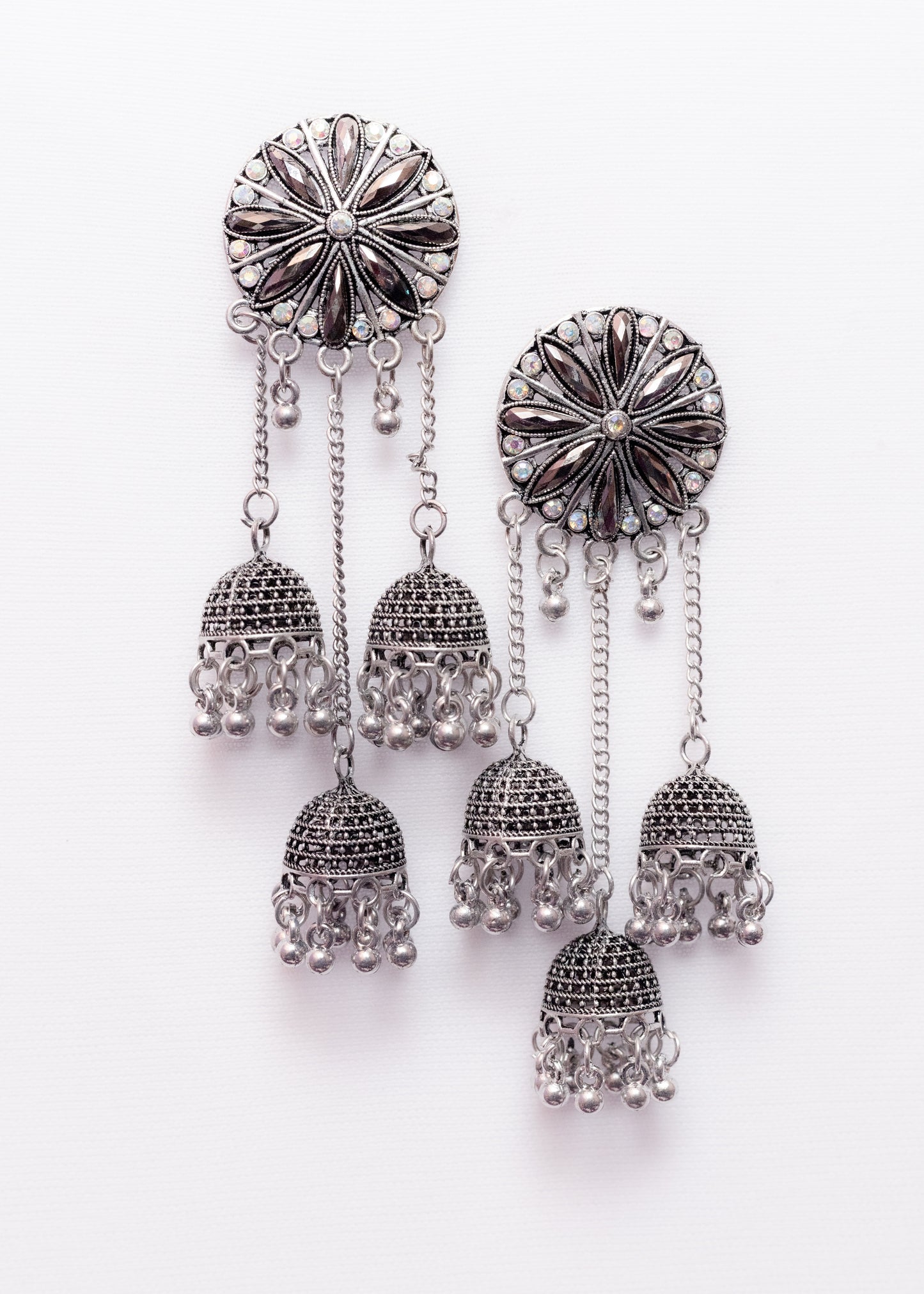 Crystal chandibali Earings