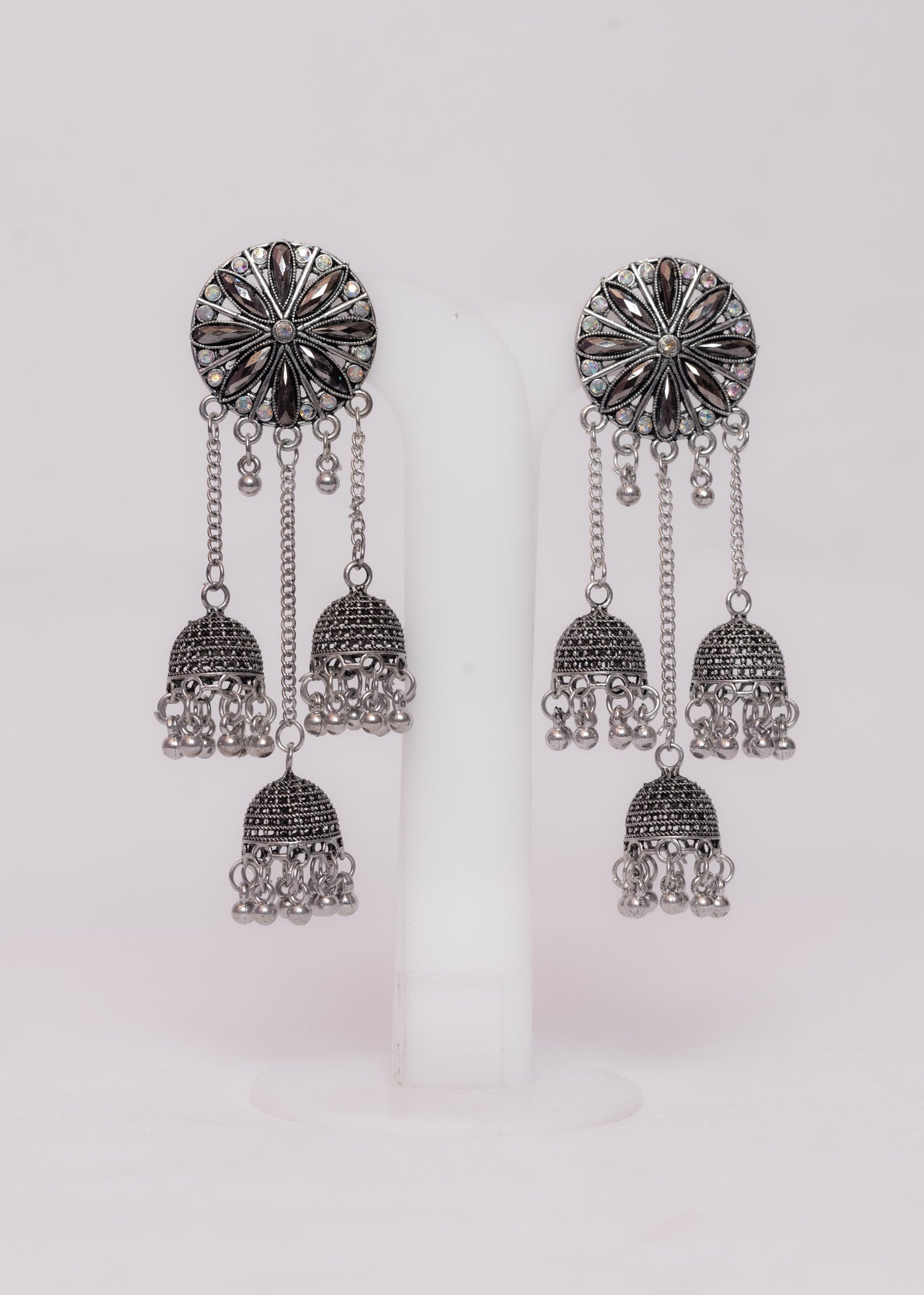 Crystal chandibali Earings