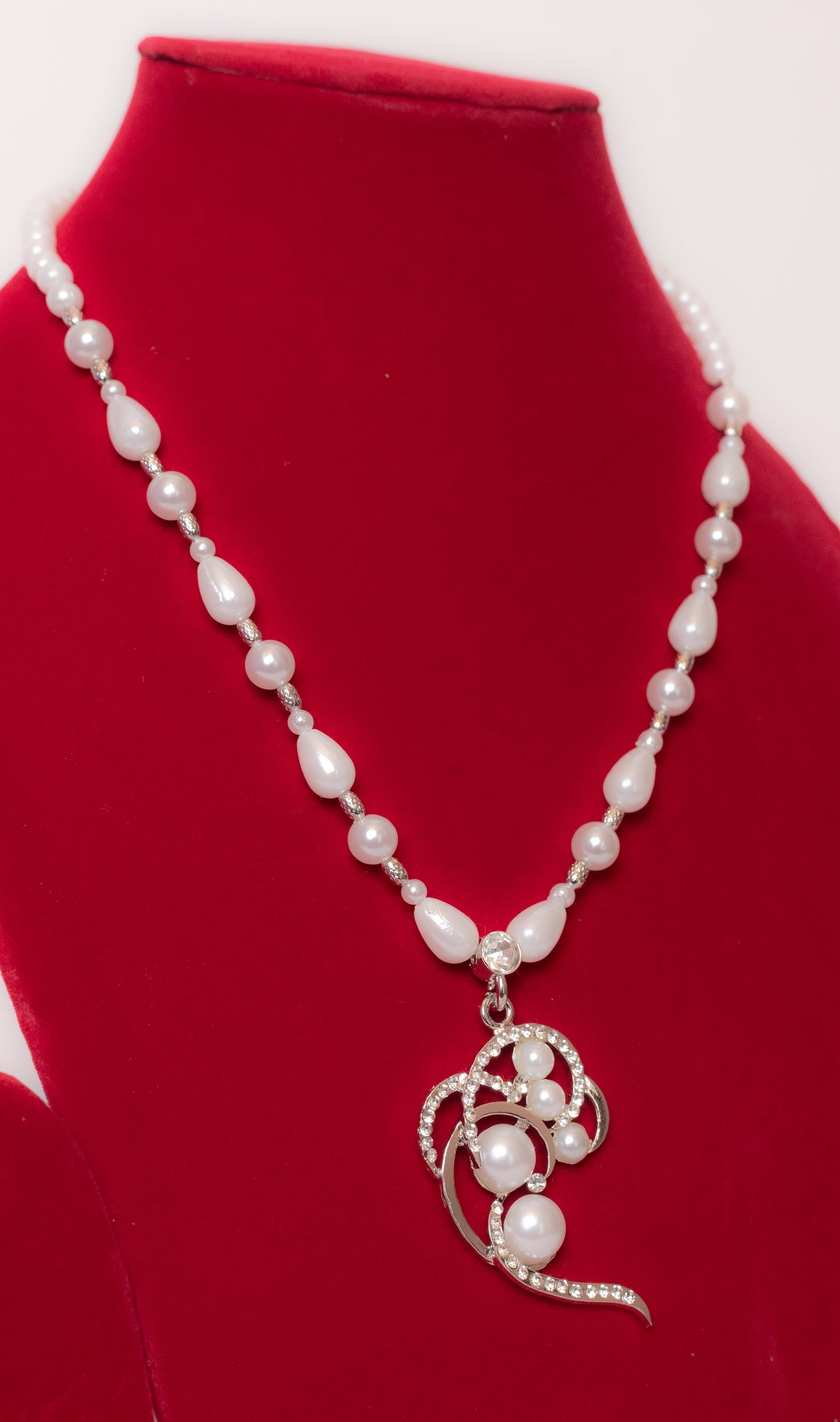 Crystal Floral Jewelry Set