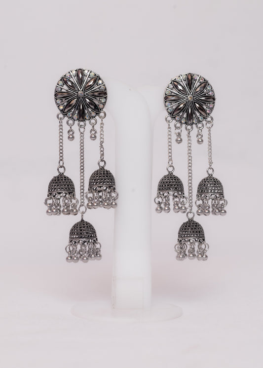 Crystal chandibali  Earings